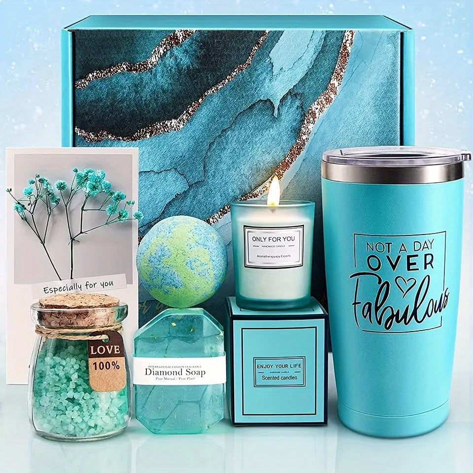 Spa Gift Box Sandalwood Scent Set for Women