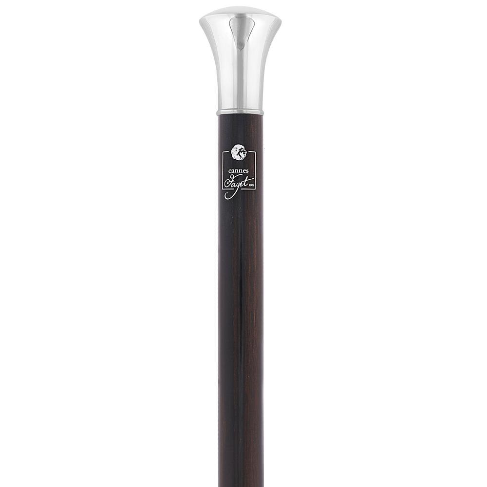 Luxury Silver Sword-Gadget Stick: Flat Handle, Carbon Fiber