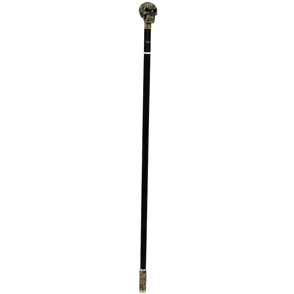 Steampunk Gears & Sword Cane w/ Black Stamina Wood Shaft (Designed by 2 Saints in Paris)