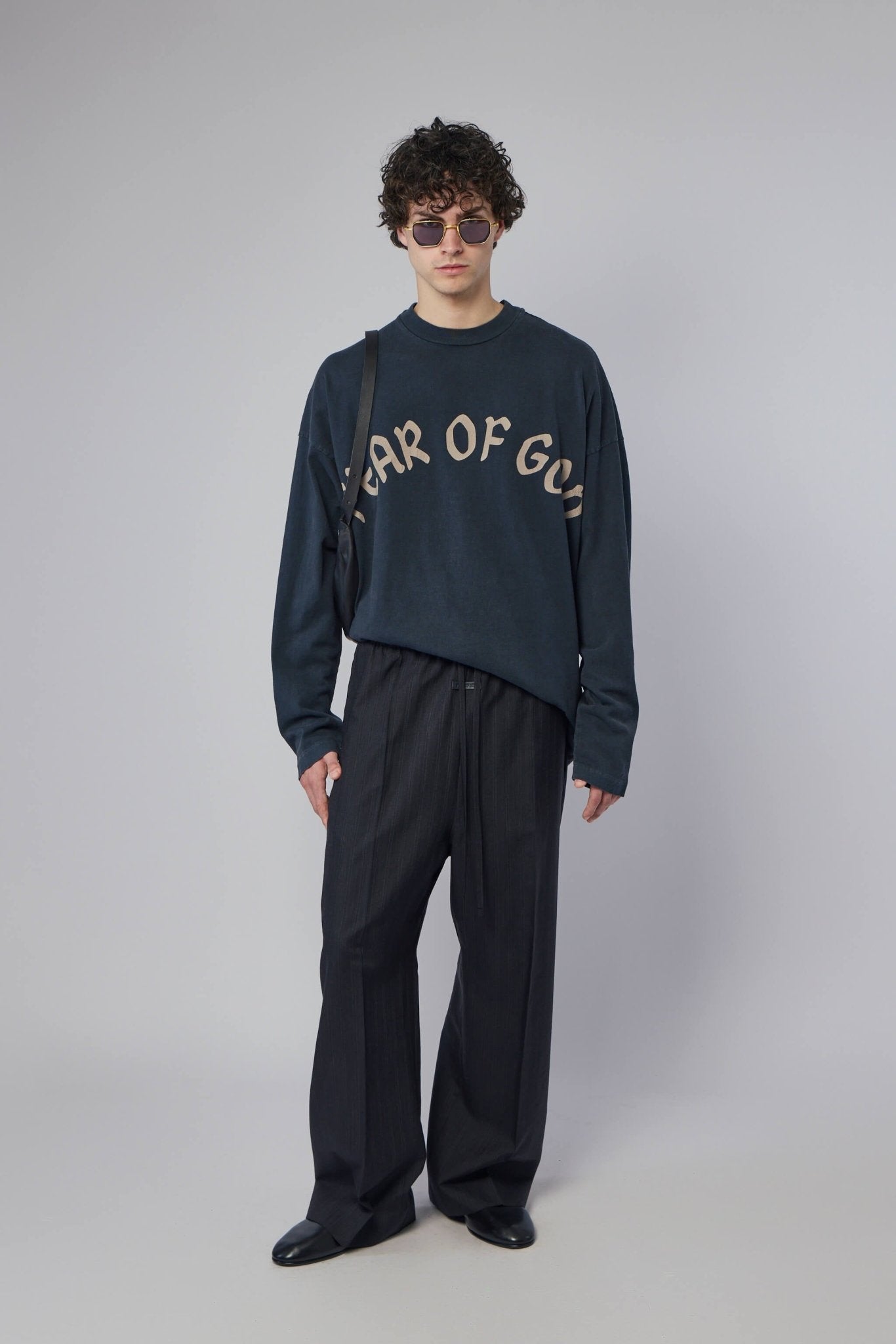 Wide Leg Drawstring Pants