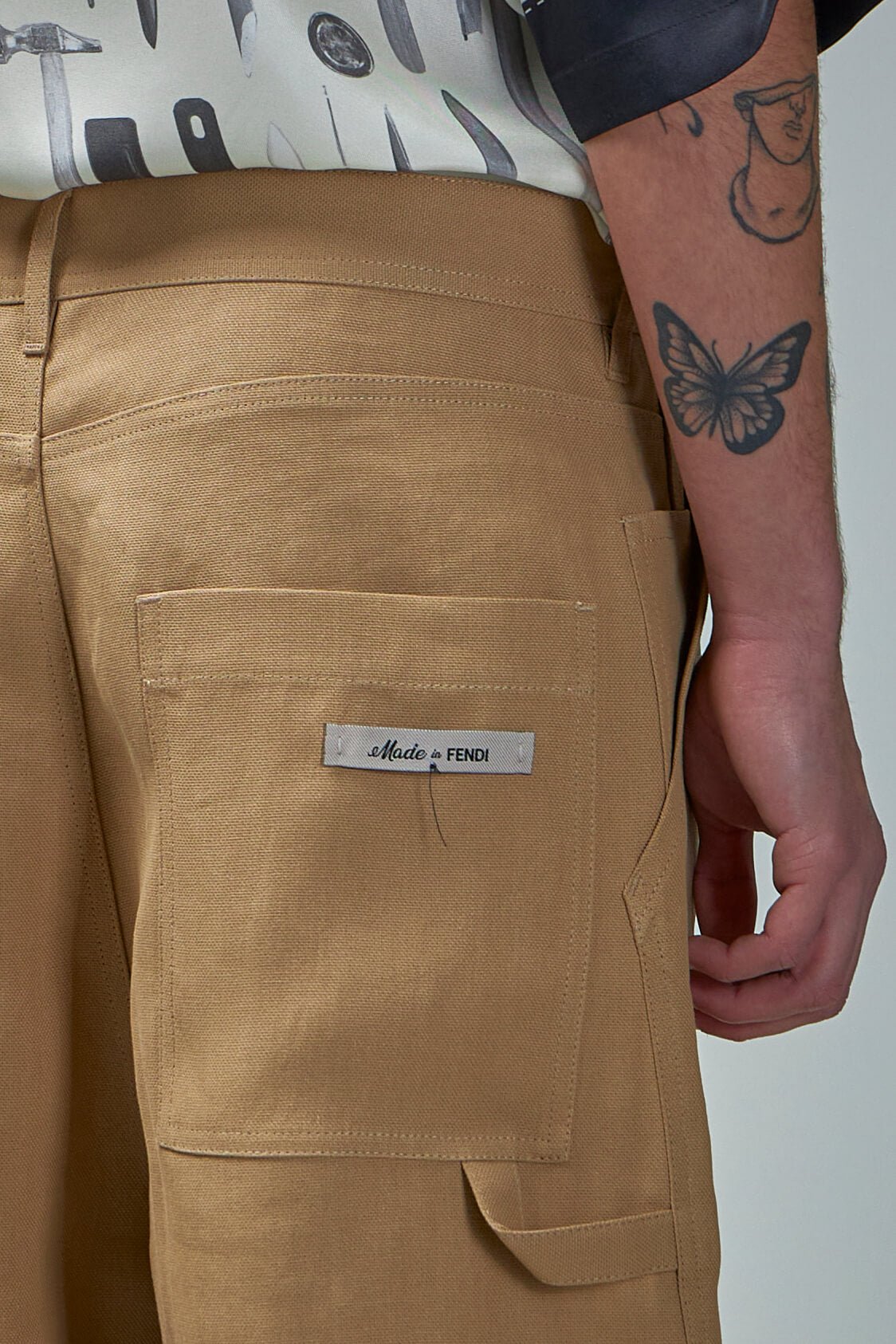 Canvas Bermuda Short Pants