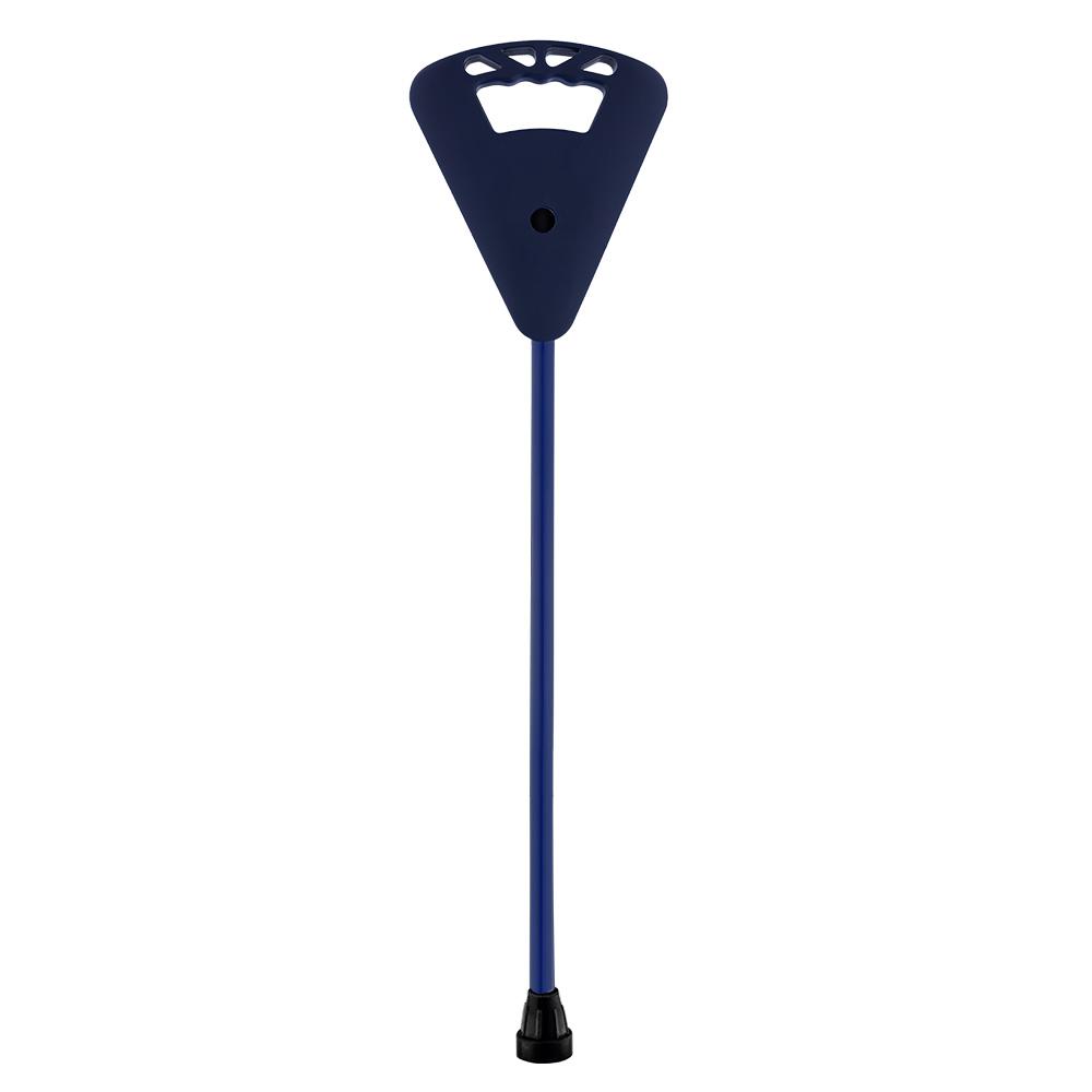 Flipstick Straight Non-Adjustable Seat Cane - Blue