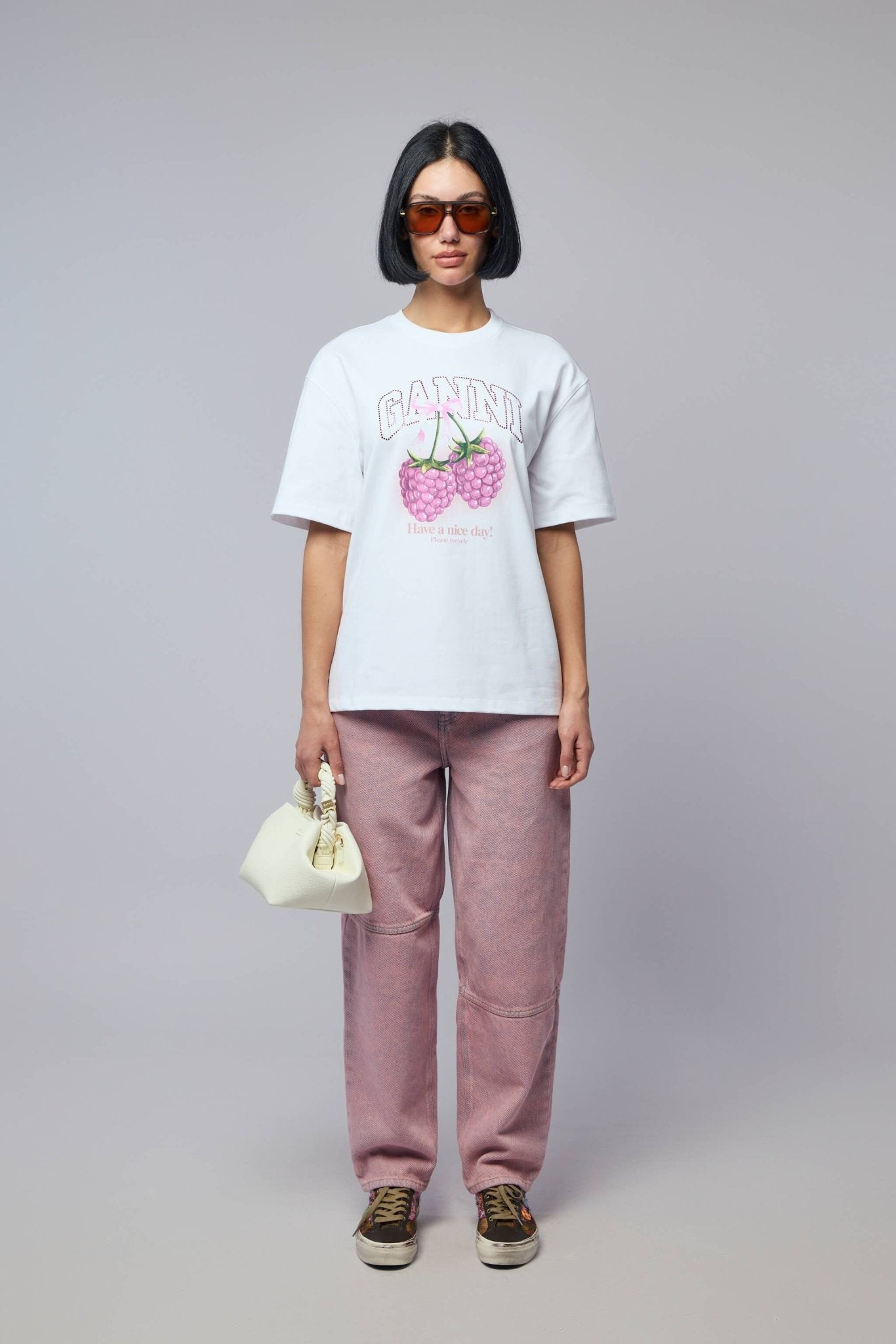 Heavy Cotton Jersey Raspberry