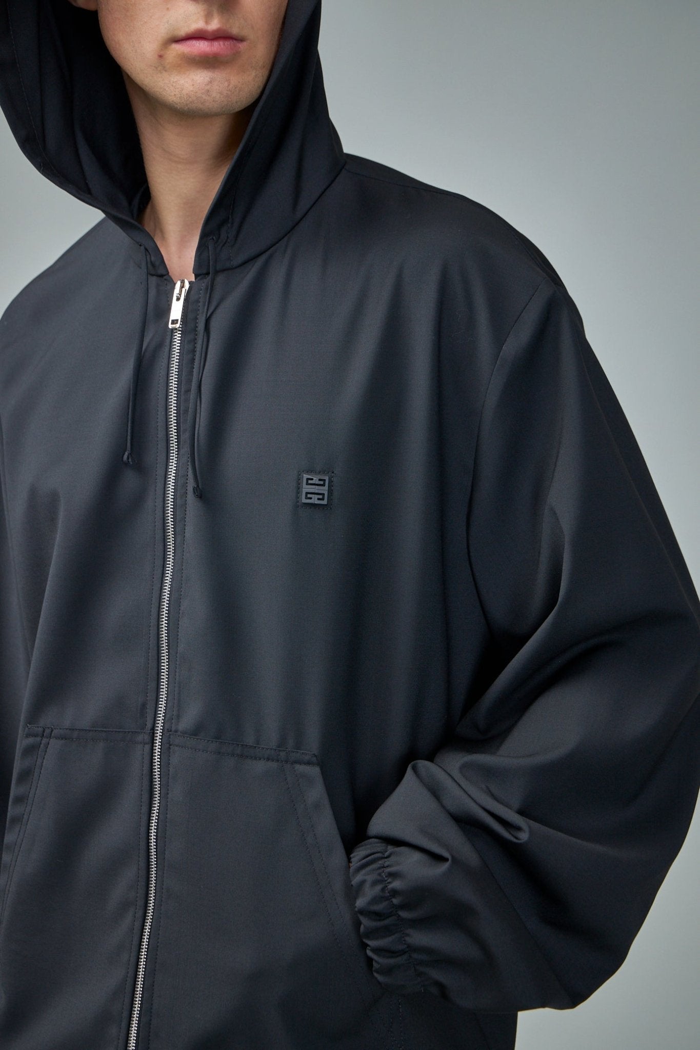 4g Wool Zipped Hoodie