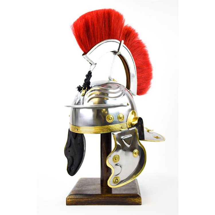 Roman Officer Centurion Historical Helmet Armor Adult Size - TOPHATTER'S ARMORY DEALS