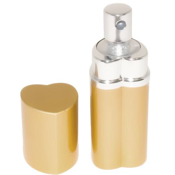 Heart Perfume Bottle Lipstick Pepper Spray Women Discreet For Personal Security