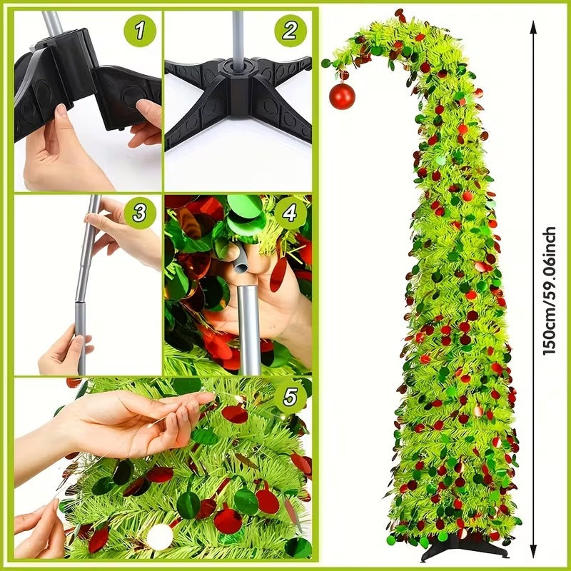 LED Christmas Tree 5ft Bendable