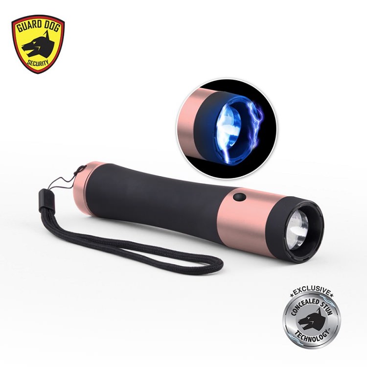 Guard Dog Ivy High Voltage Stun Gun, 200 lumen Tactical Flashlight