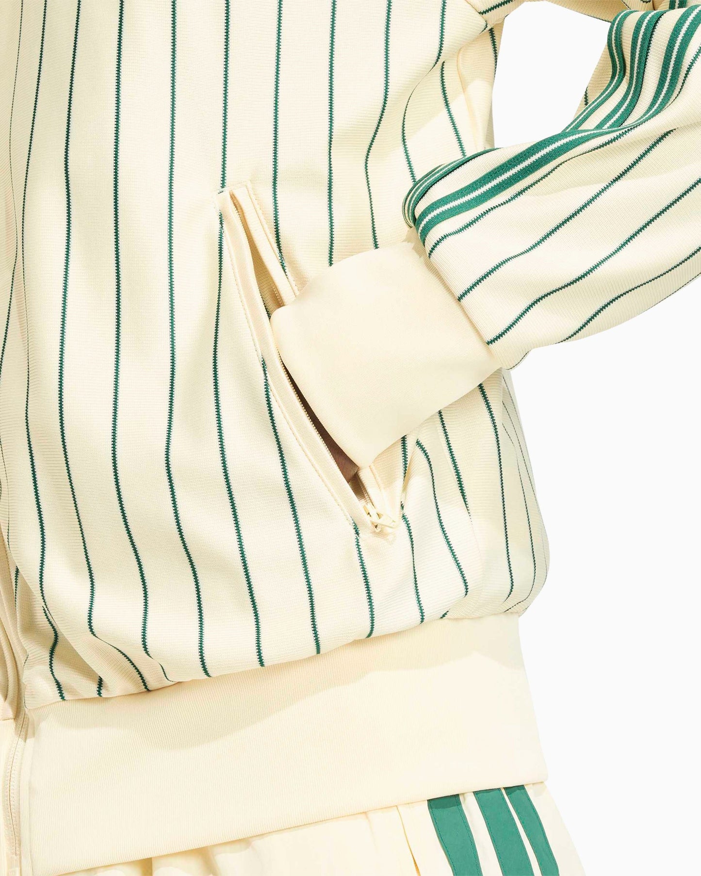 Chaqueta de chandal de rayas Relaxed adidas Originals Firebird Pinstripes para hombre