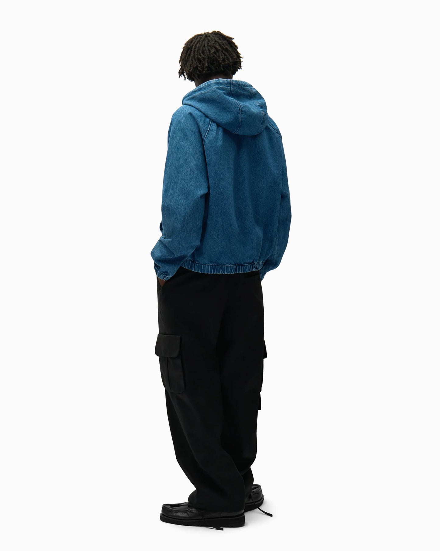Chaqueta vaquera Con capucha Arte Antwerp Split Logo para hombre