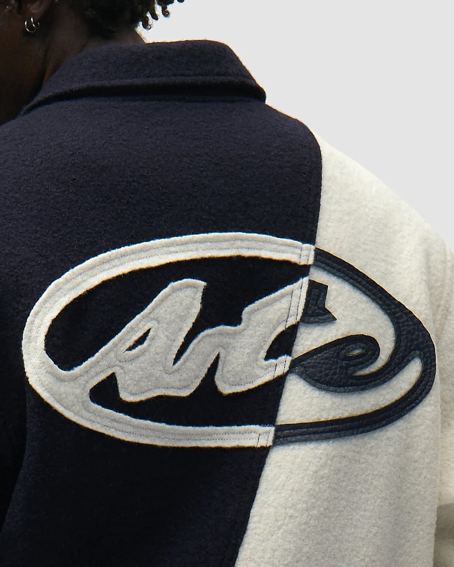 Varsity con logo Arte Antwerp Wool para hombre