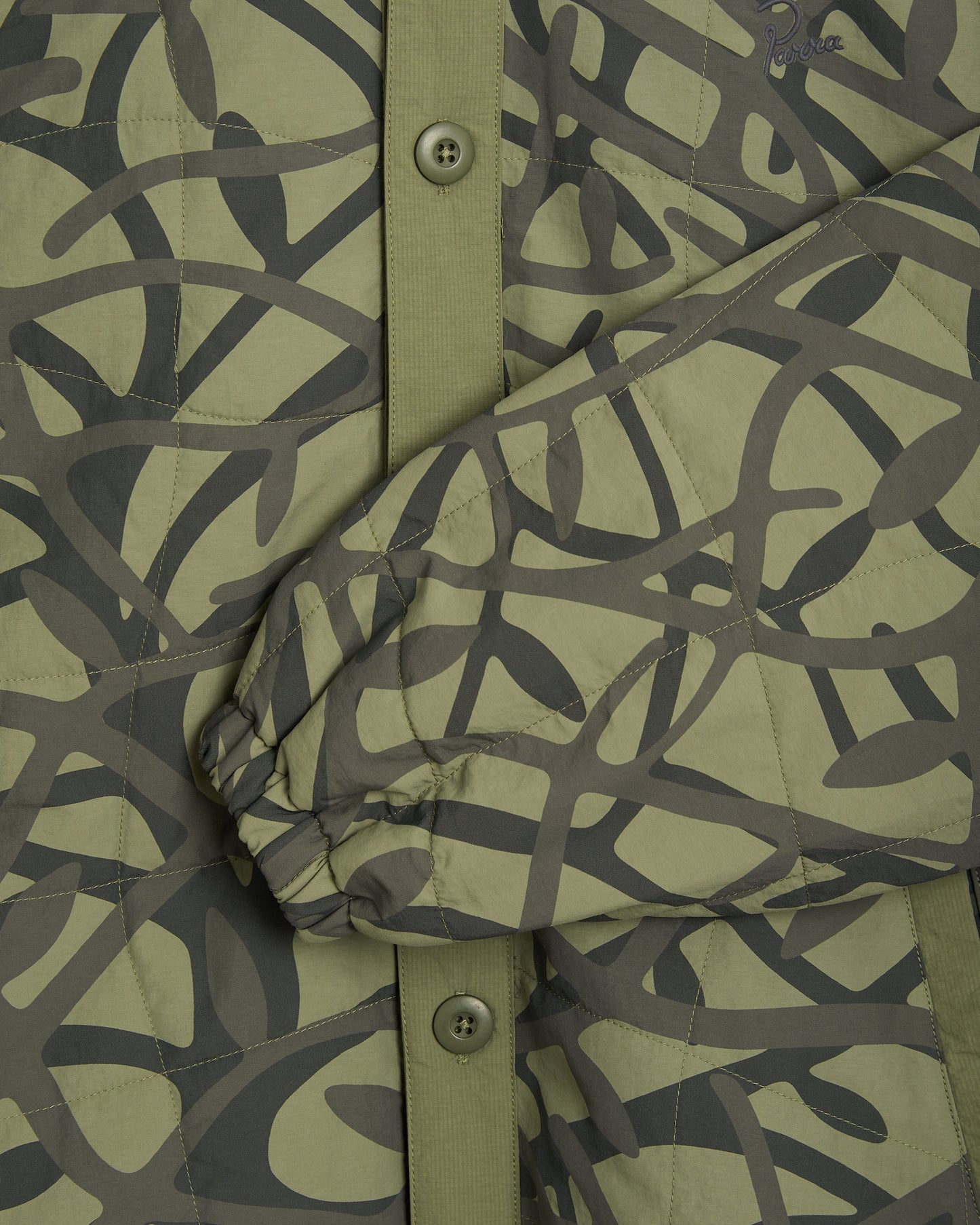 Chaqueta guateada con gráfico Boxy by Parra A Forest para hombre