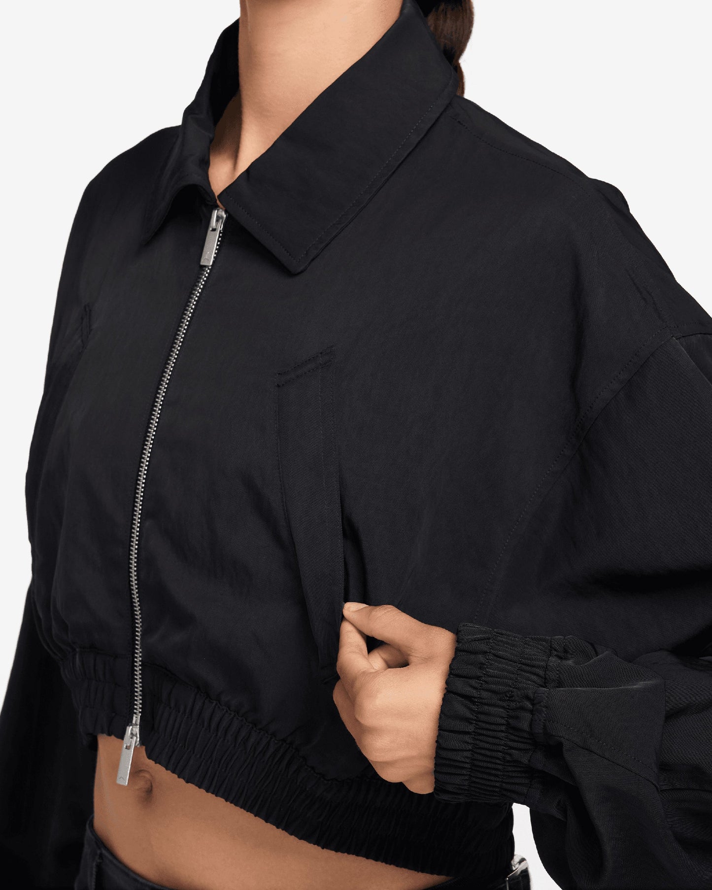 Chaqueta ligera Crop Jordan Flight para mujer