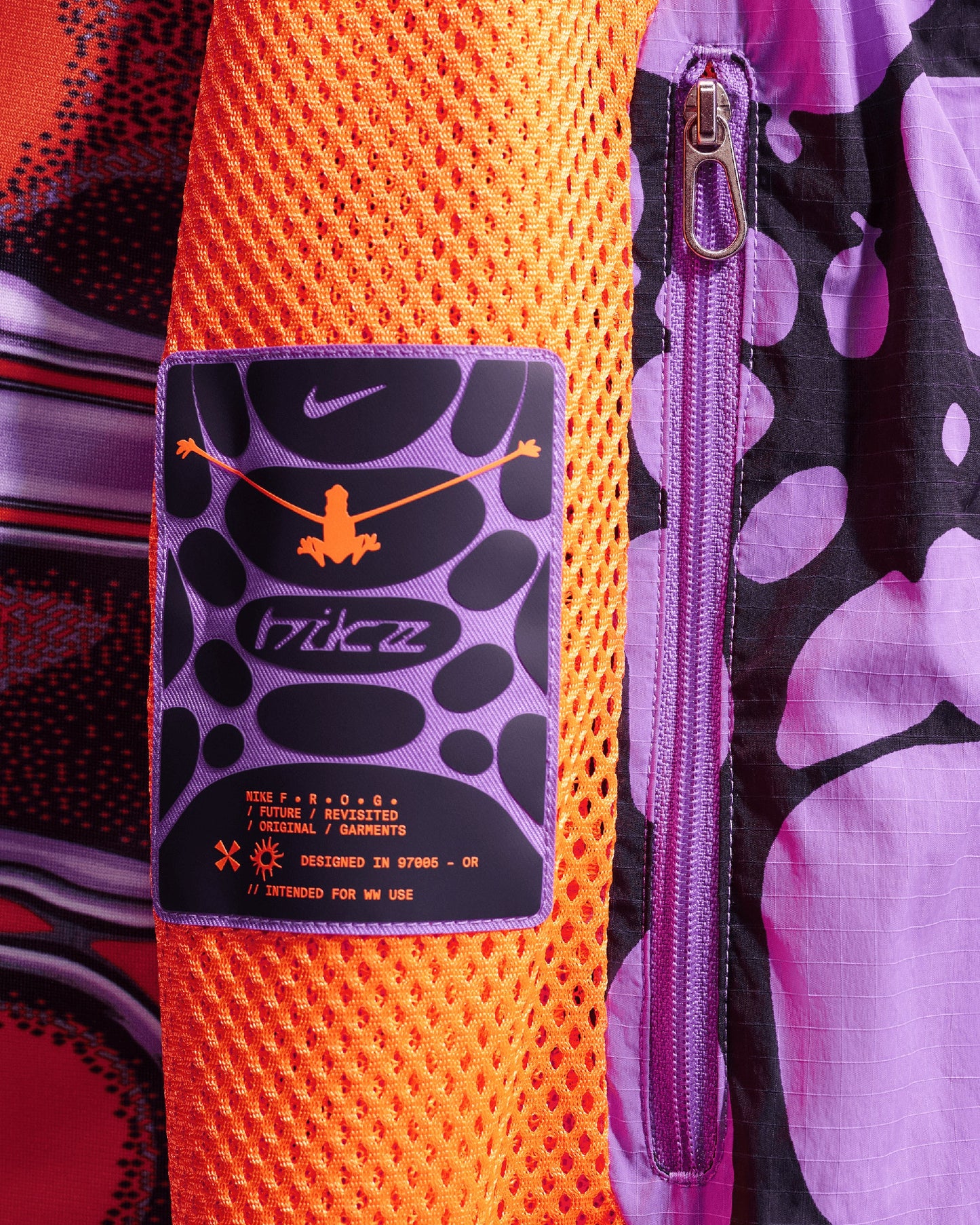 Chaqueta de chandal con gráfico Relaxed Nike Project F.R.O.G. Gooey para hombre
