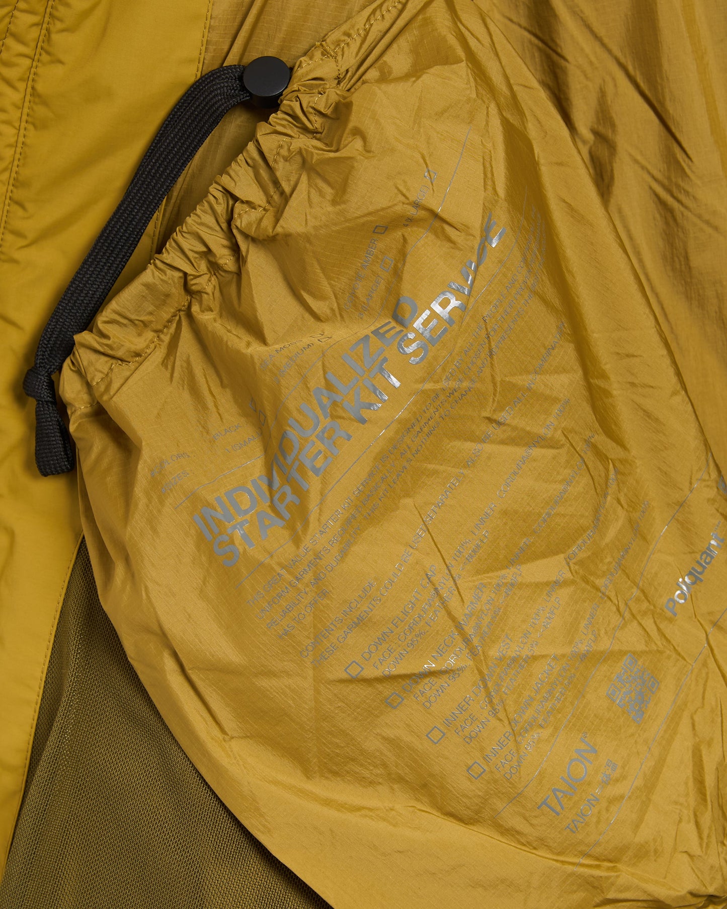 Chaqueta impermeable Desmontable Poliquant x TAION The Individualized Starter Kit (4-in1) para hombre