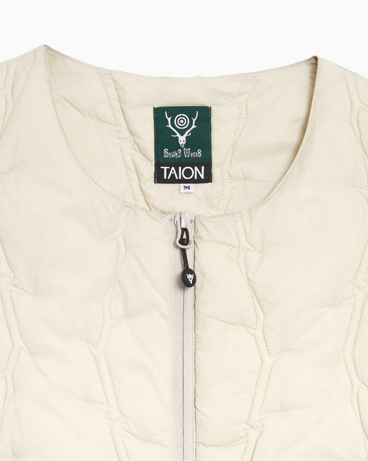 Chaleco South2 West8 x TAION Inner para hombre