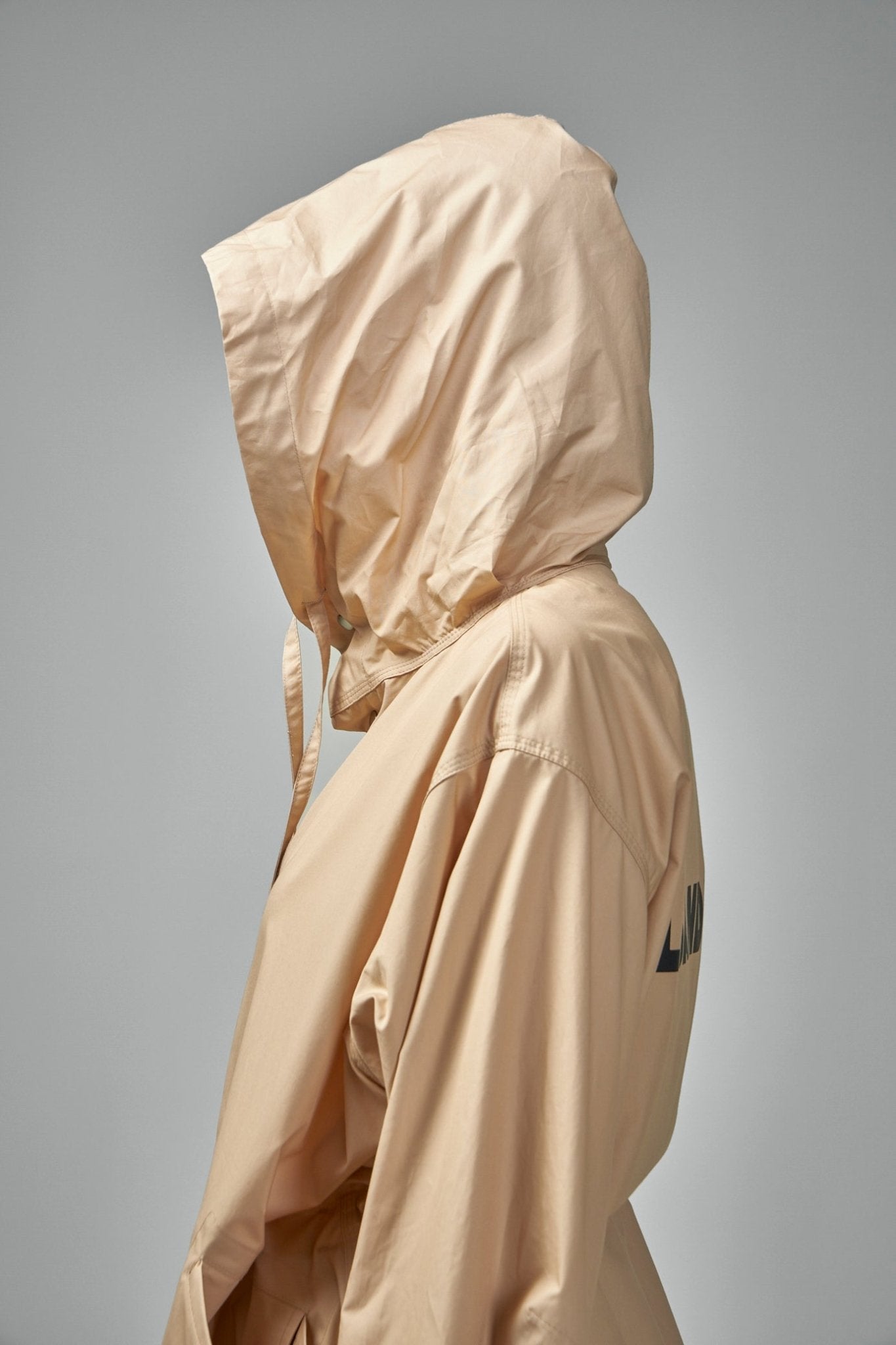 Cotton Hooded Trench Coat