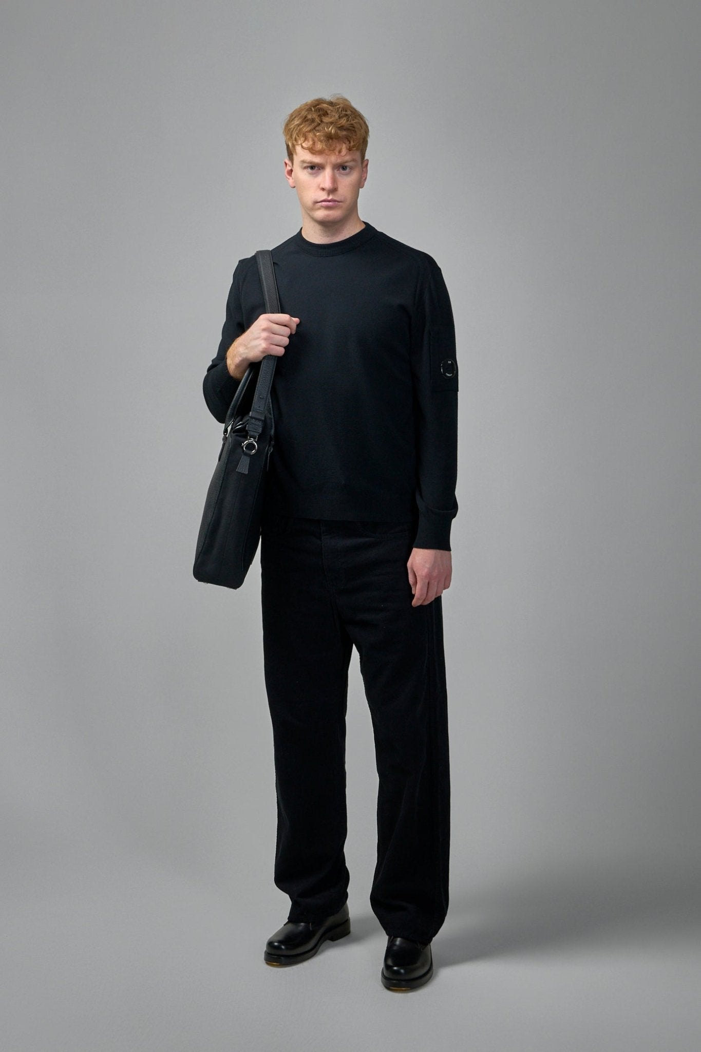 Wide-Leg Corduroy Pants