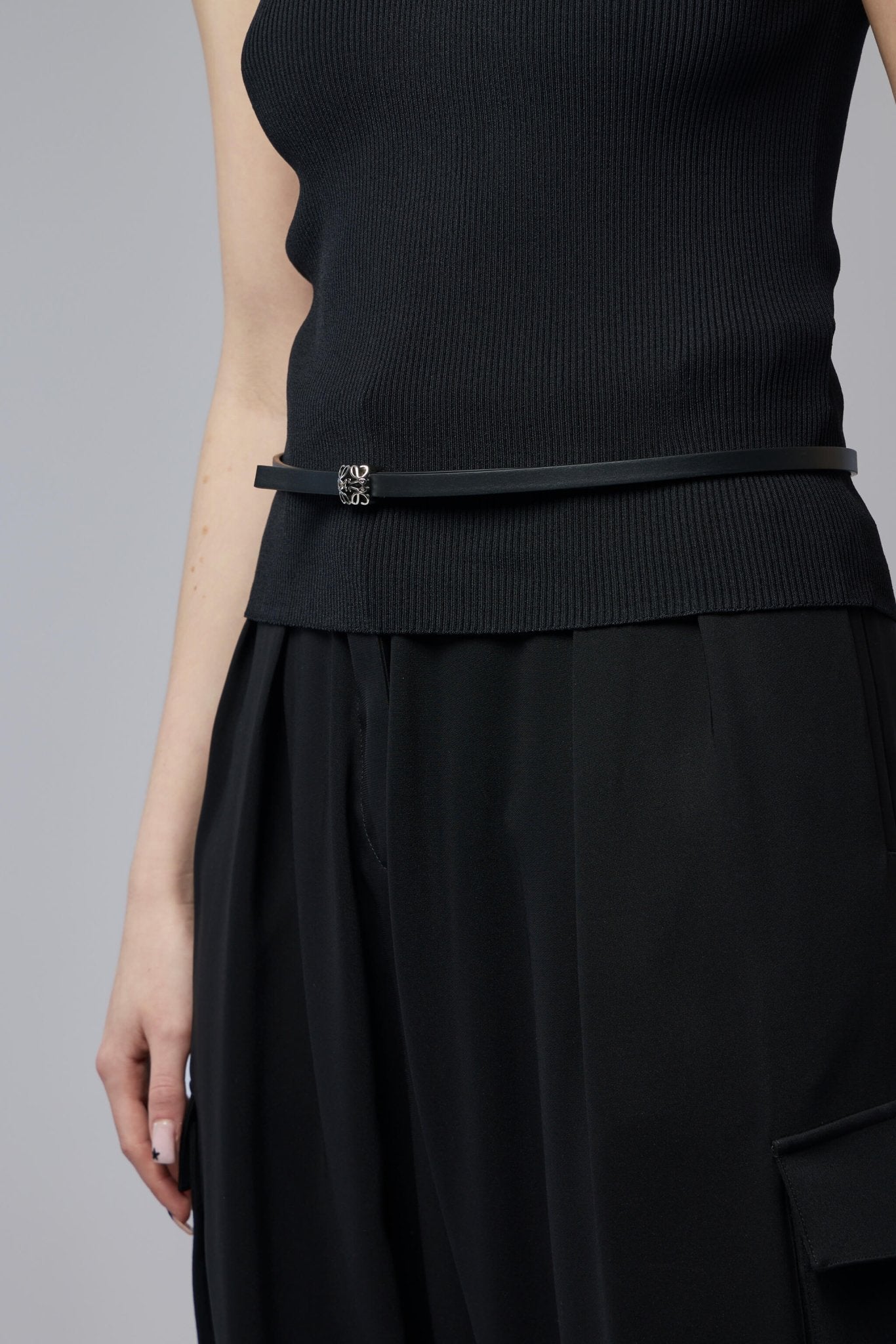Reversible Anagram Bombé Belt