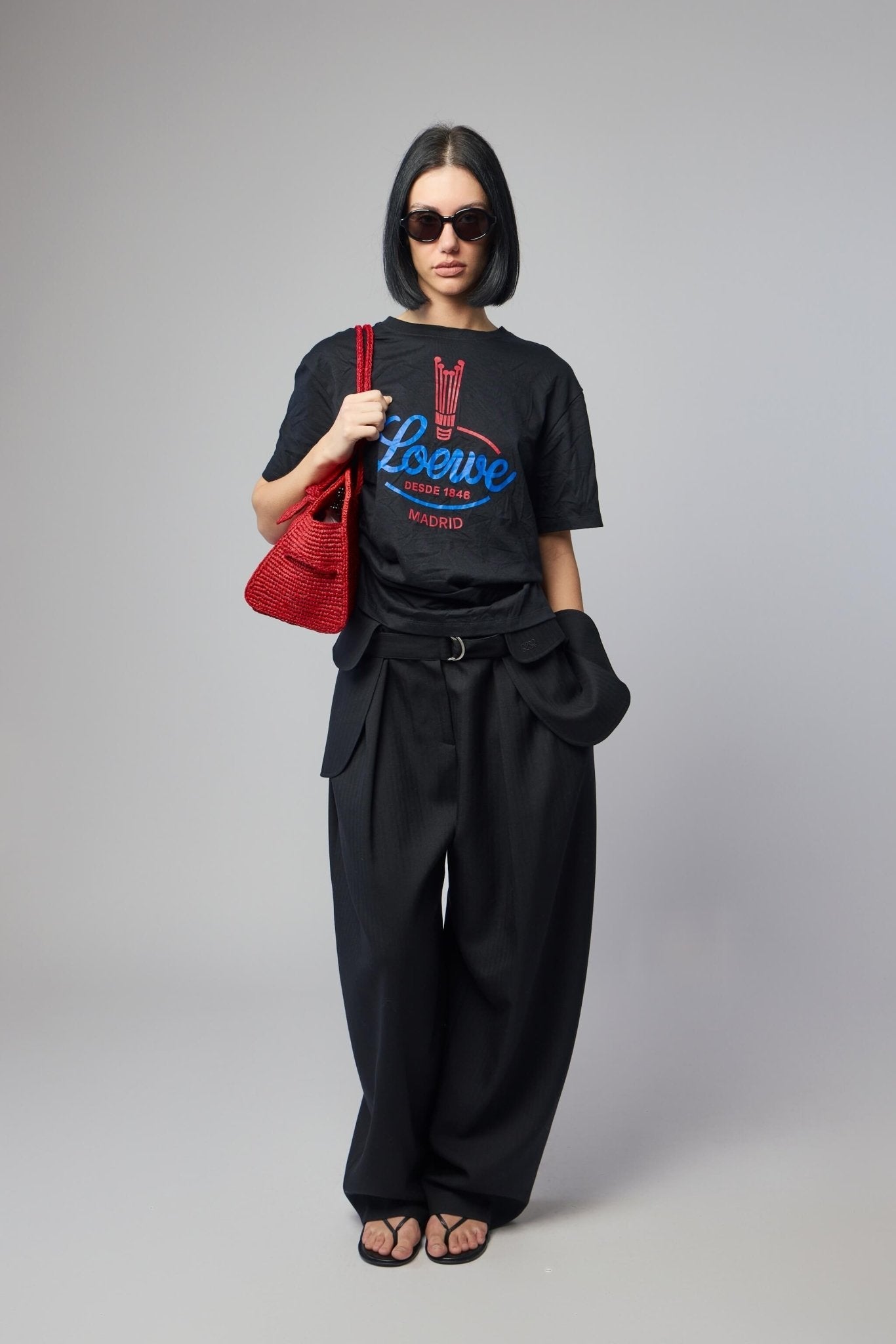 T-shirt in Cotton Blend