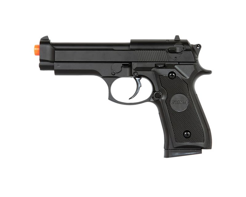 P818 M9 Beretta Full Metal Body Spring Airsoft Pistol Handgun - TOPHATTER'S ARMORY DEALS