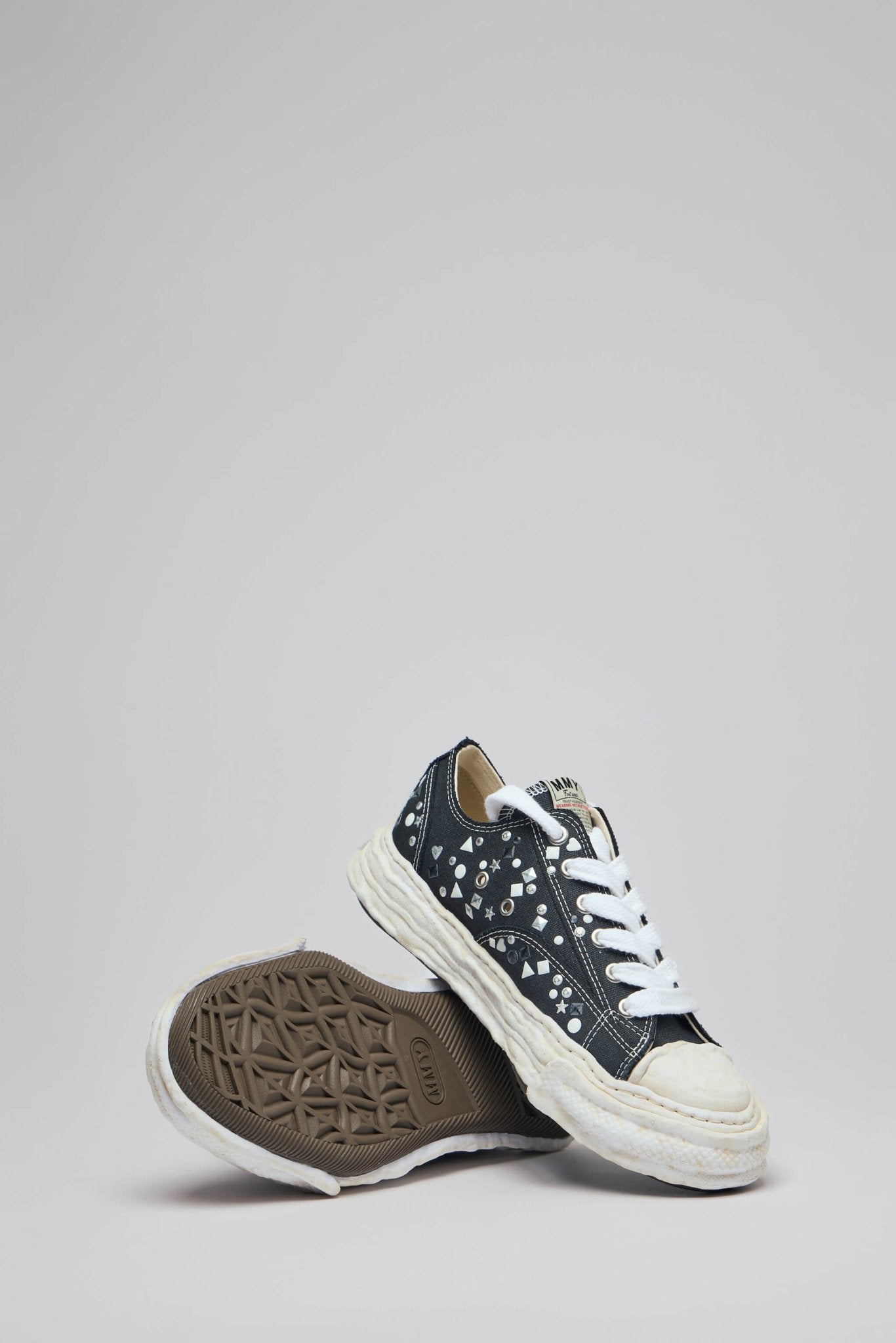 Peterson 23 Og Sole Embellished Canvas Low-top