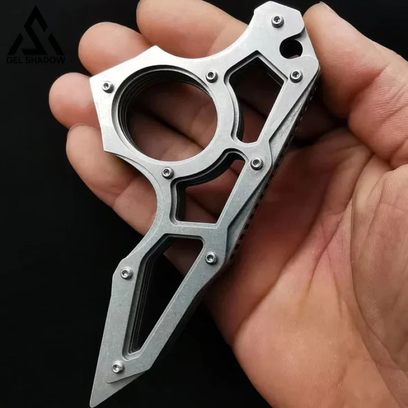 Mechanical Precision Sturdy Steel Knuckle Duster-GS135