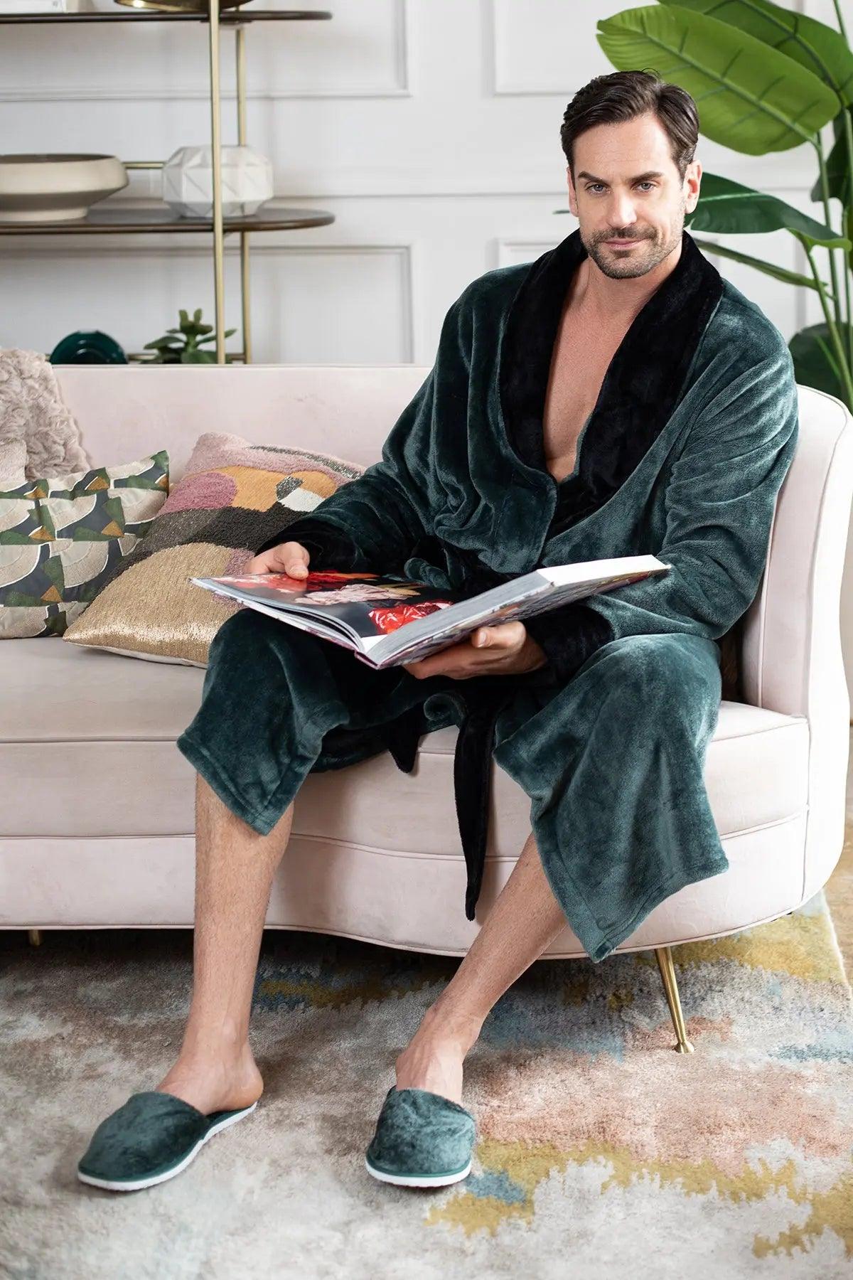 Cozy Mens Plush Robes – Built for Comfort, Designed to Last