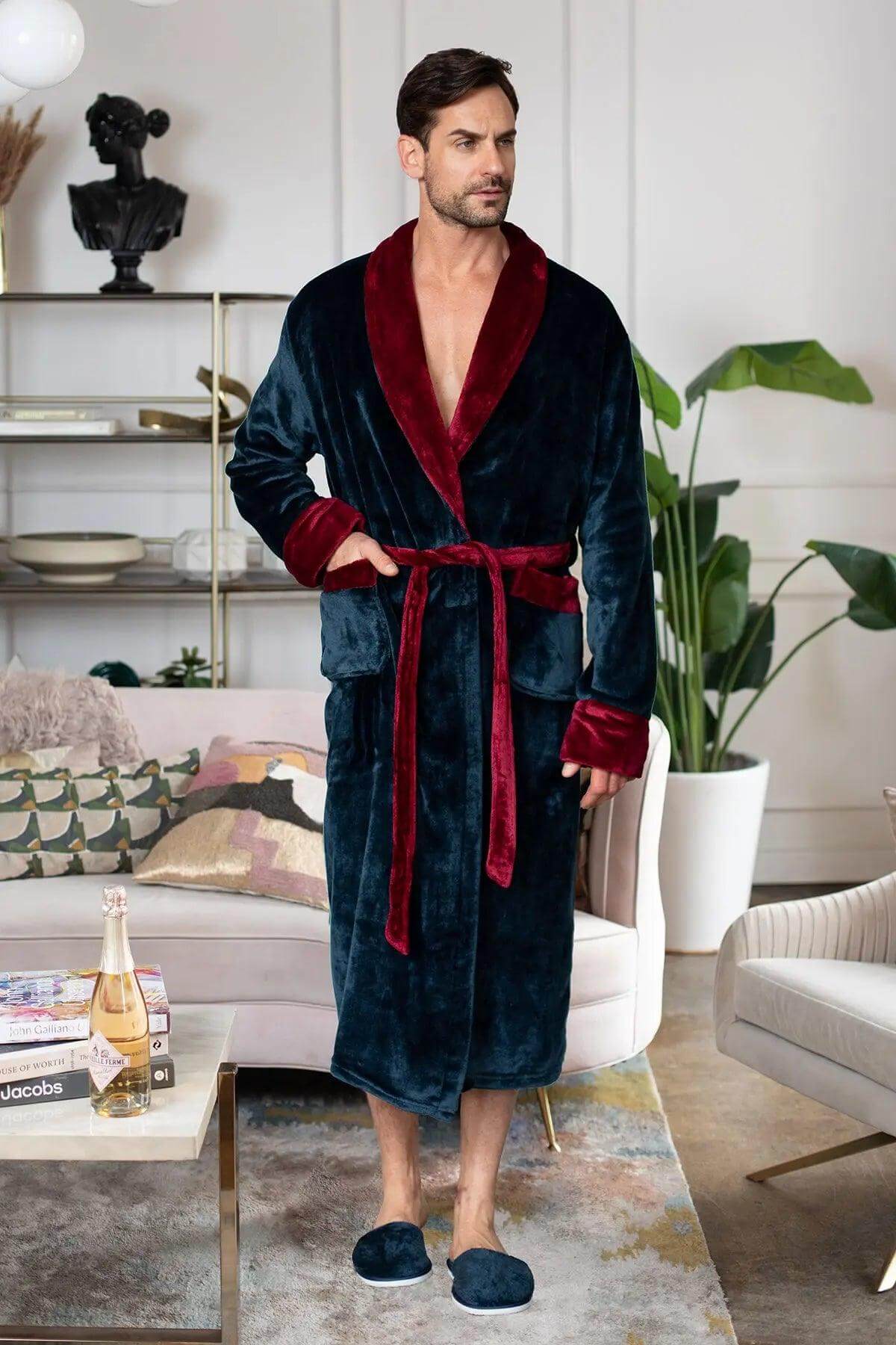 Cozy Mens Plush Robes – Built for Comfort, Designed to Last