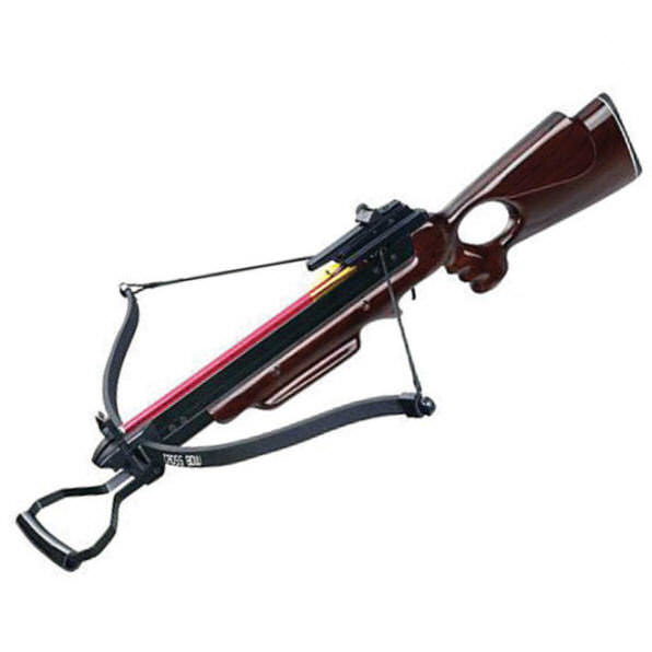 150 lbs Recurve Open Frame Wood Stock Rifle Crossbow - TOPHATTER'S ARMORY DEALS
