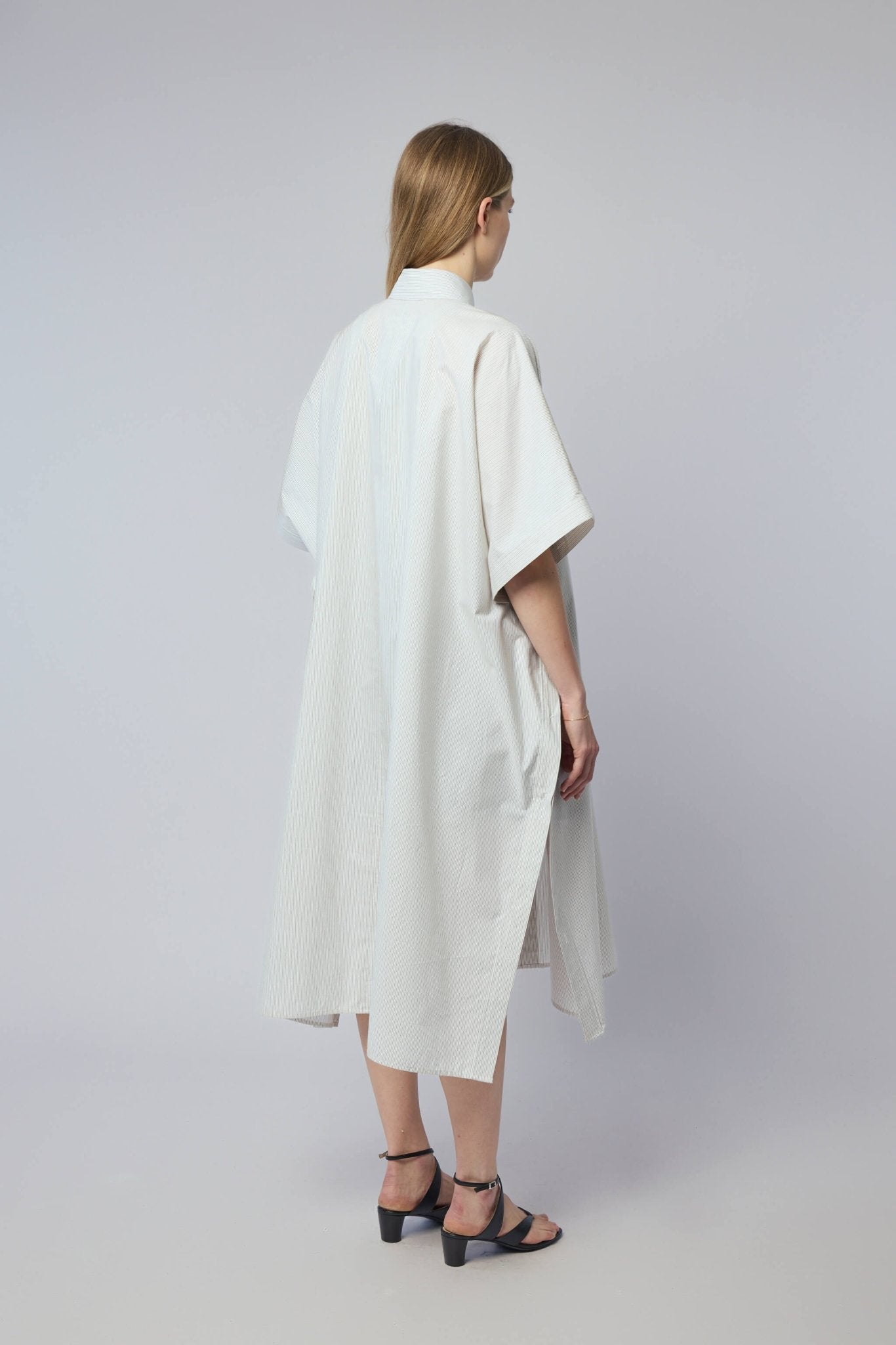 Long-sleeve Midi Dress