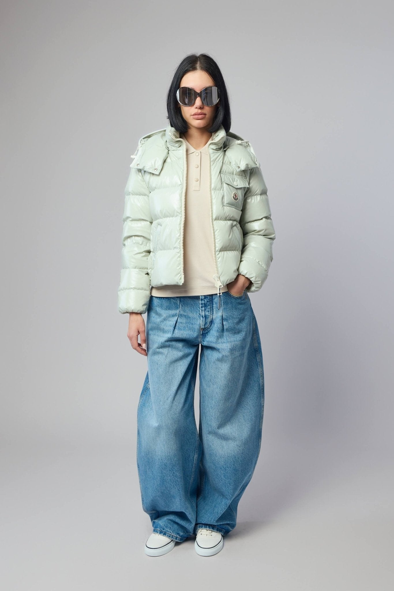 Andro Hooded Short Down Jacket