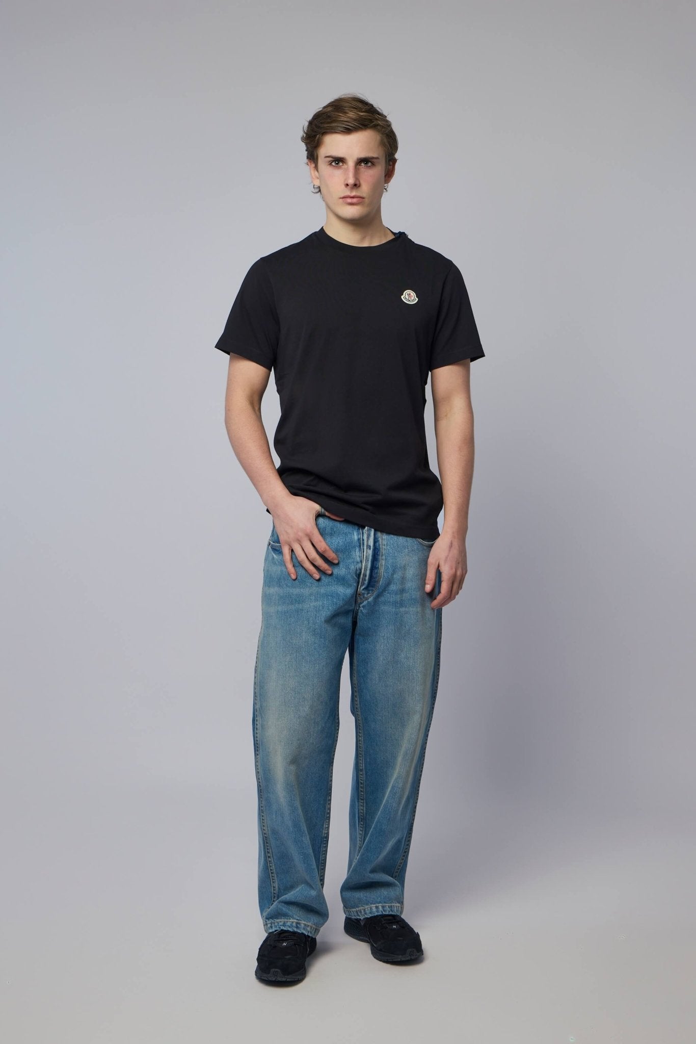 Logo Patch Cotton T-shirt