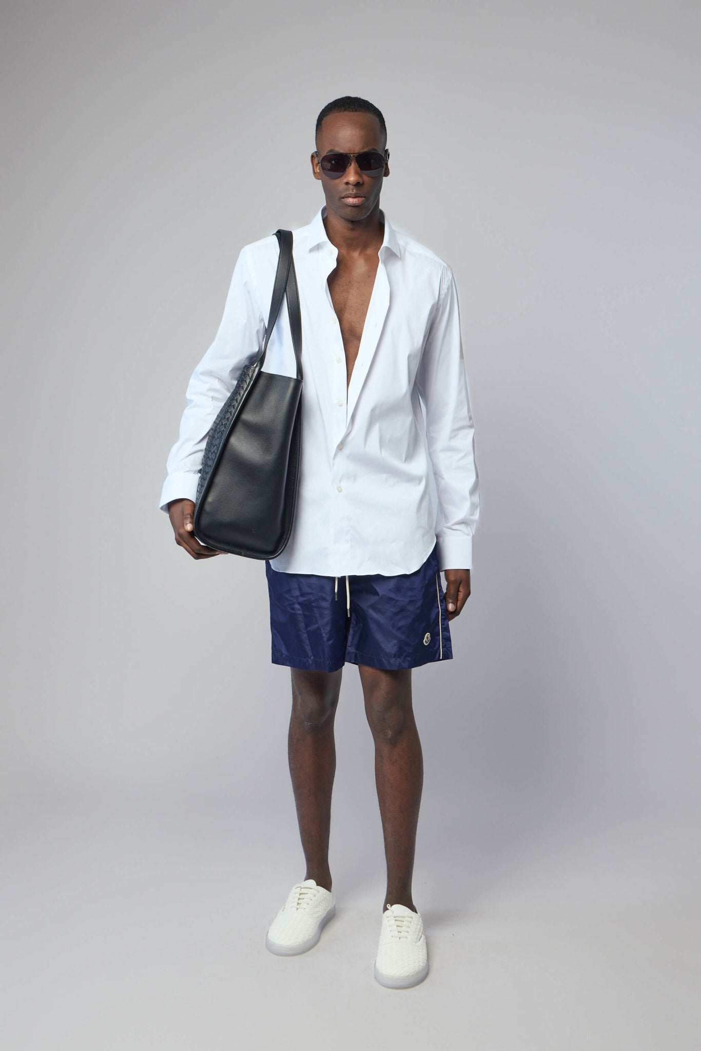 Logo Patch Swim Shorts