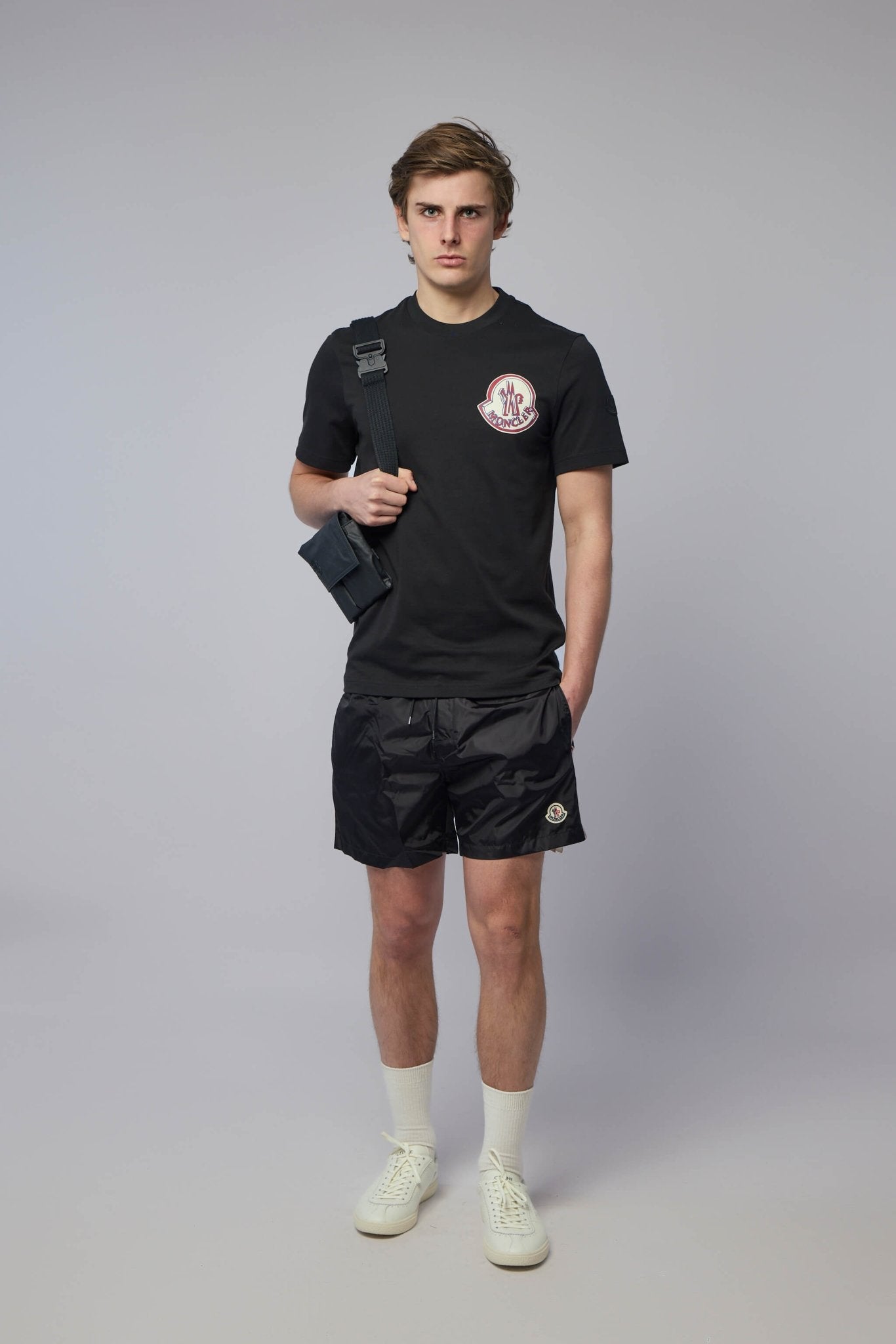 Logo Patch Swim Shorts