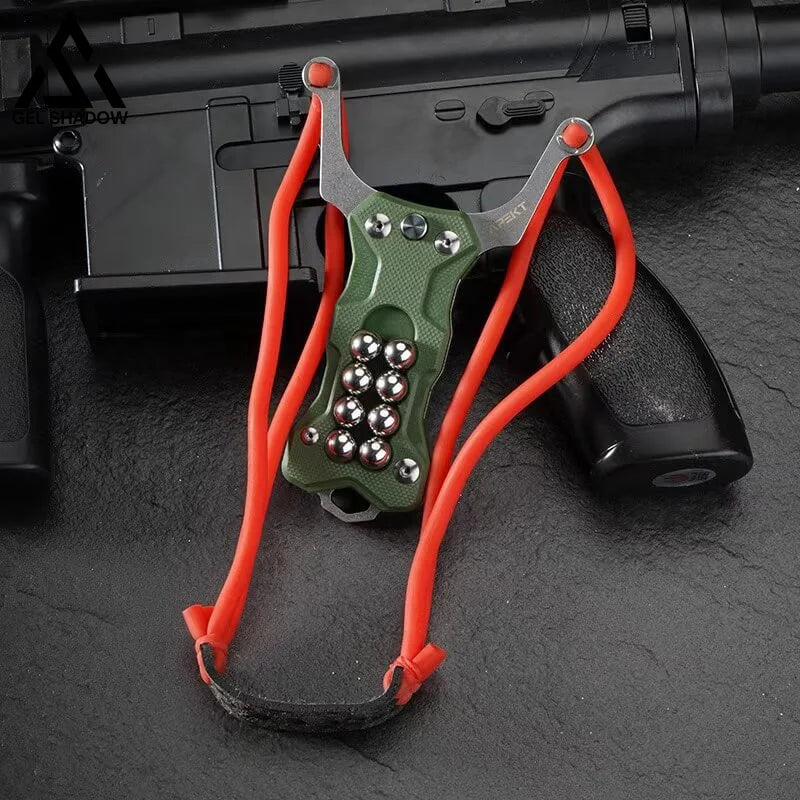 Multifunctional knife slingshot G10 EDC Pocket Folding Knife-GS18