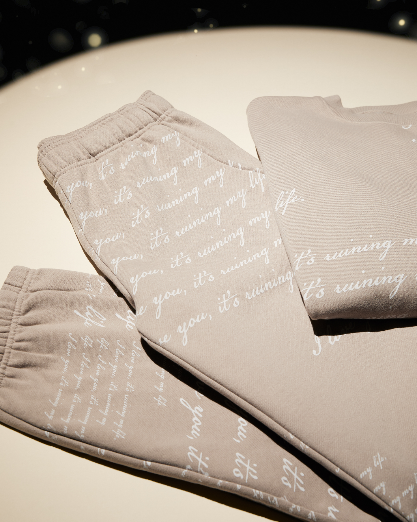 I Love You It's Ruining My Life Boxy Cropped Crewneck