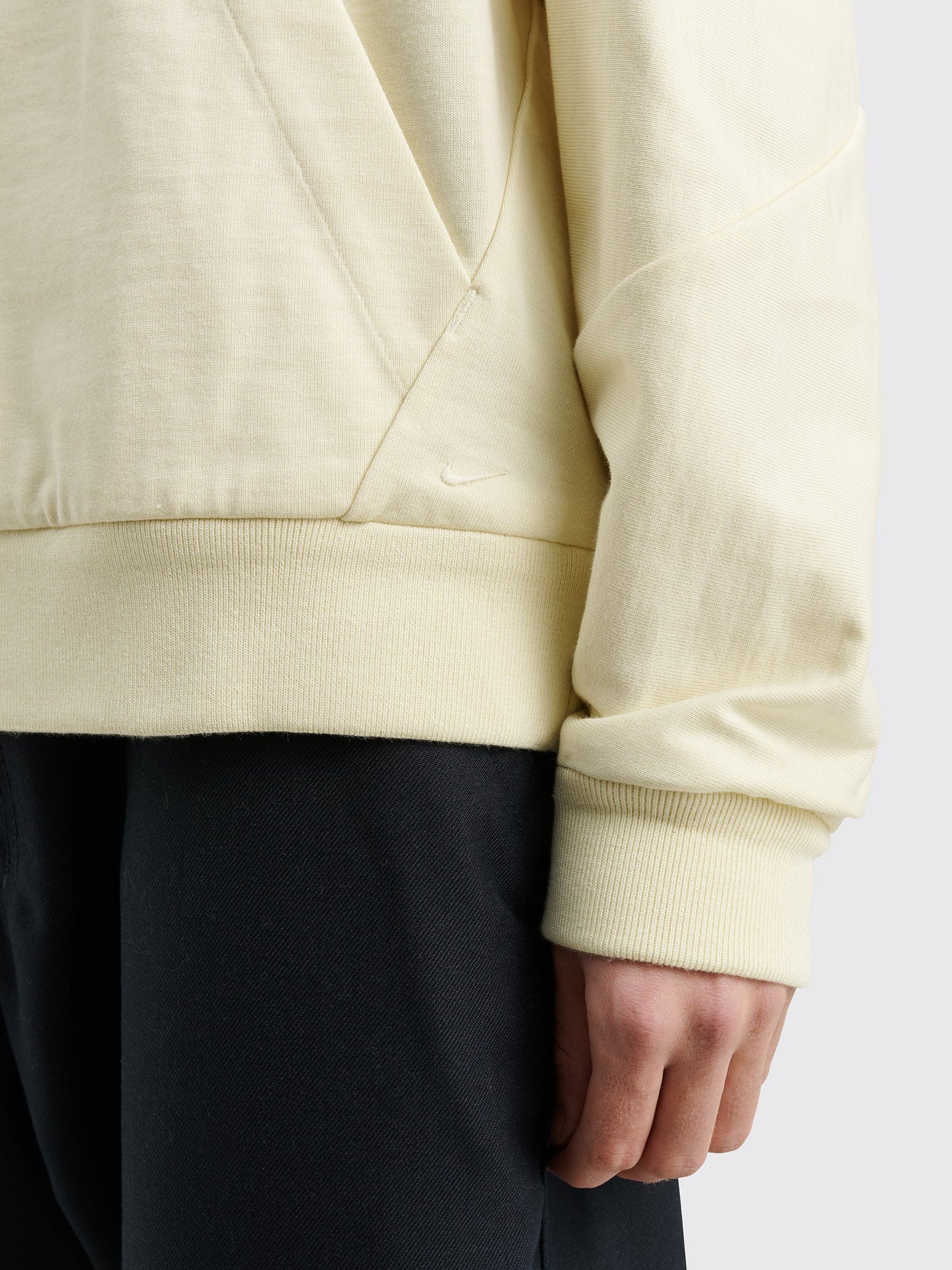 Nike ECC Knit Pop Over Hoodie Coconut