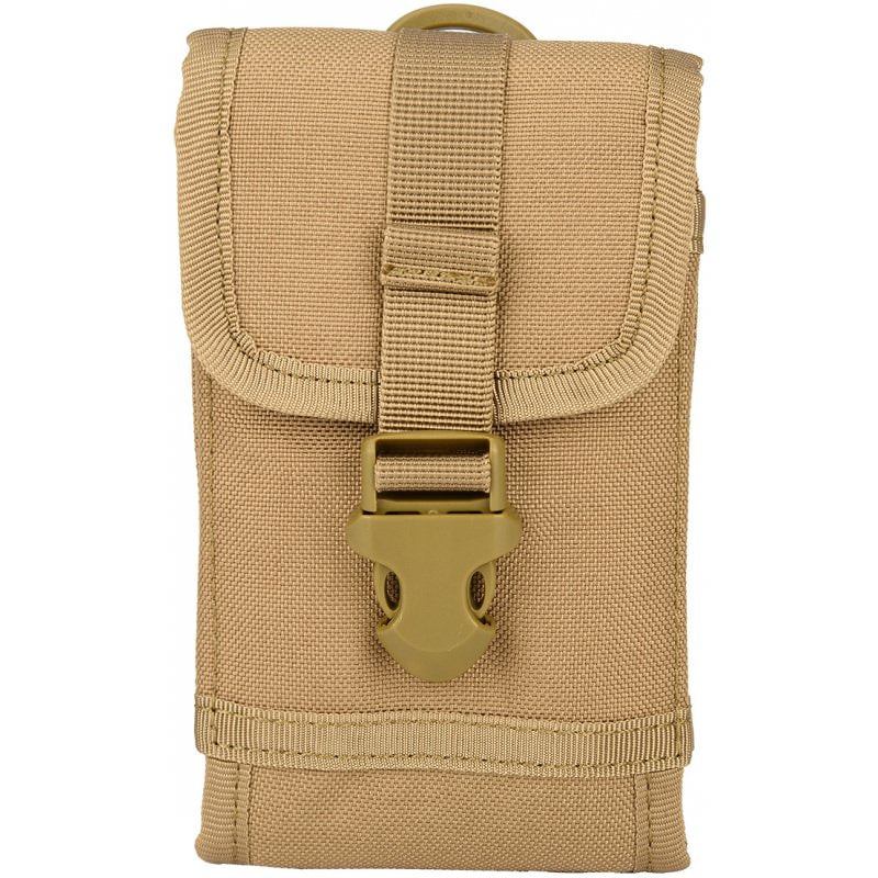 Tactical 1000D Nylon Safeguard MOLLE Mobile Phone Holster Tan