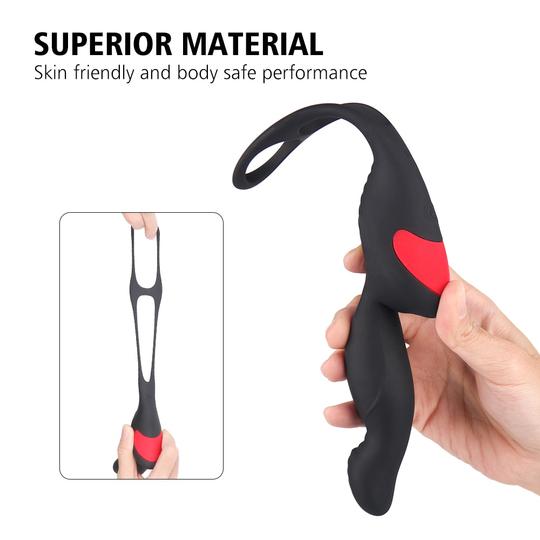 3 In 1 Remote Controlled Vibrating Prostate Massager - Adult Wellness Product product image for intimate wellness and persona