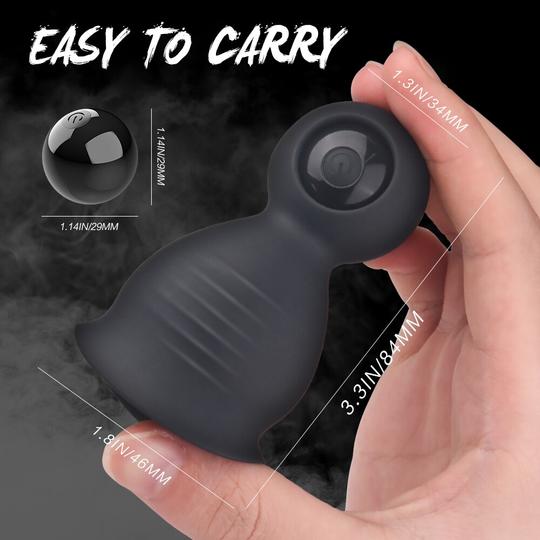9 SPEEDS MALE MASTURBATOR CUP & GLANS MASSAGER