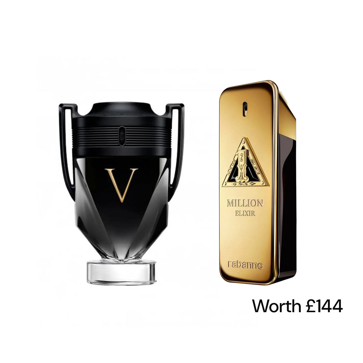 Rabanne 1 Million Elixir Parfum Intense 100ml & Invictus Victory Eau De Parfum Extreme 100ml Bundle