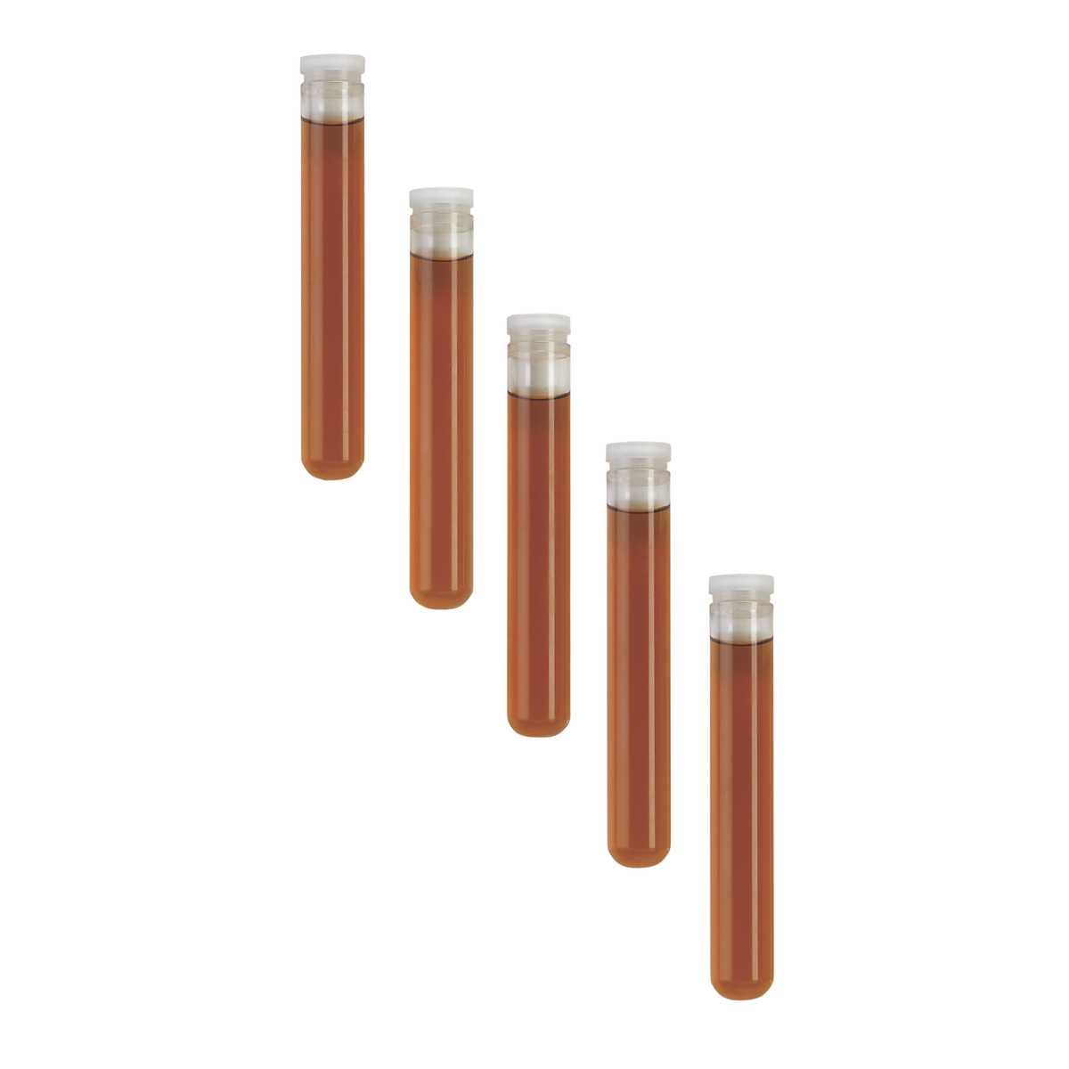 Individual Glass Flask & Sealer Cap for Brandy Cane Replacement