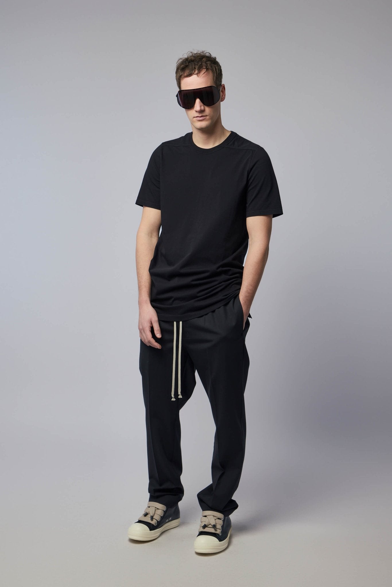 Woven Pants - Drawstring Slim Long
