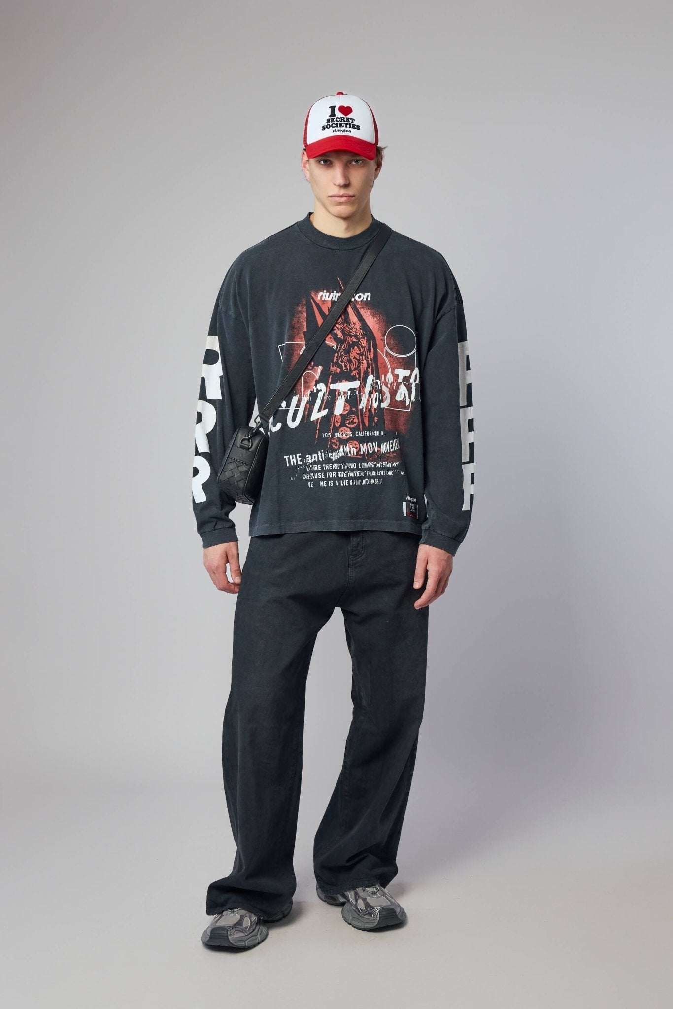 Occultista Vintage LS Tee Vintage Black