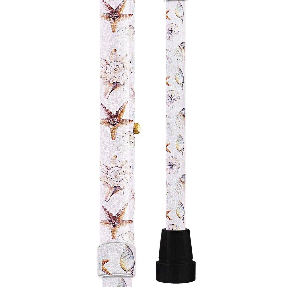 HD Pattern Designer Cane - Matching Handle & Shaft - Durable Adjustable Aluminum