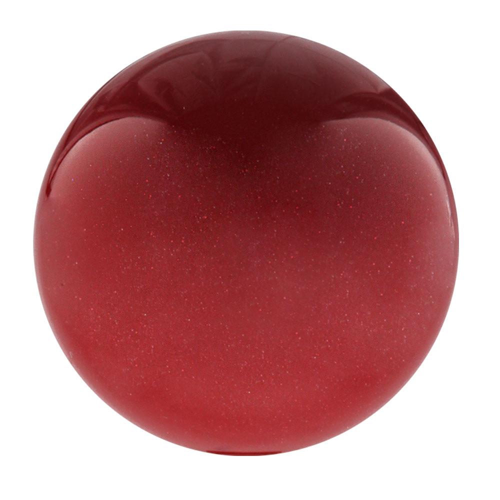 Red Candy Metallic Knob Cane - Personalize Wood Shaft & Collar