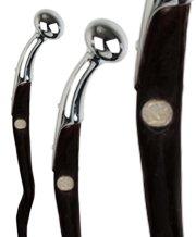 Bull Penis Silver Hame Handle Walking Cane