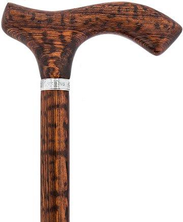 Super Luxury Fritz Cane: Genuine Snakewood Handle & Shaft
