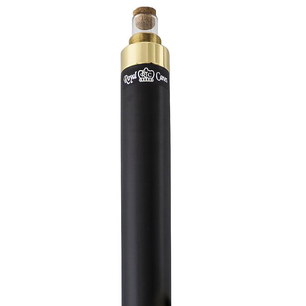 Brandy Flask Smuggler Knob Stick: Beechwood Shaft, Unique Design